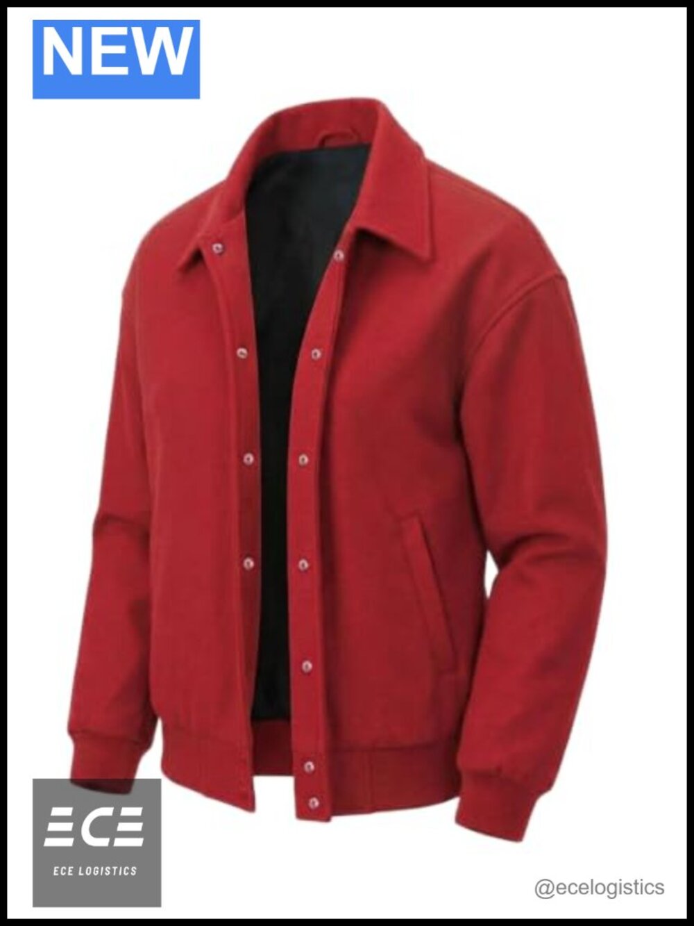 Fleece Jacket Women Shirt Collar Snap Button Bomber Casual